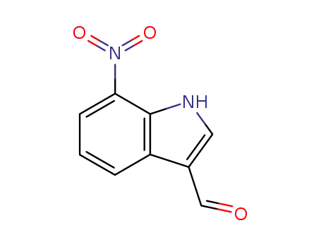 Molecular Structure of 10553-14-7 (7-NITROINDOLE-3-CARBOXALDEHYDE)