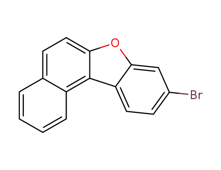 Molecular Structure of 1256544-27-0 (Benzo[b]naphtho[1,2-d]furan, 9-bromo-)