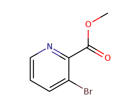 Molecular Structure of 53636-56-9 (methyl 3-bromopicolinate)