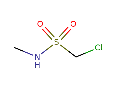 Molecular Structure of 41881-81-6 (1-chloro-N-methylmethanesulfonamide)
