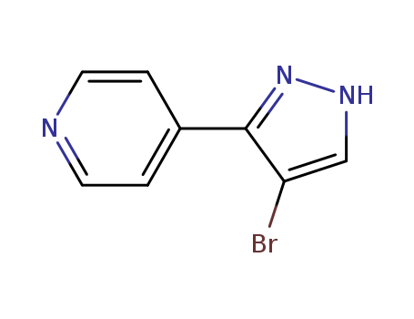 4-(4-bromo-1H-pyrazol-5-yl)pyridine(SALTDATA: FREE)