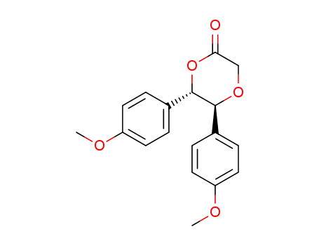 1,4-Dioxan-2-one, 5,6-bis(4-methoxyphenyl)-, (5S,6S)-