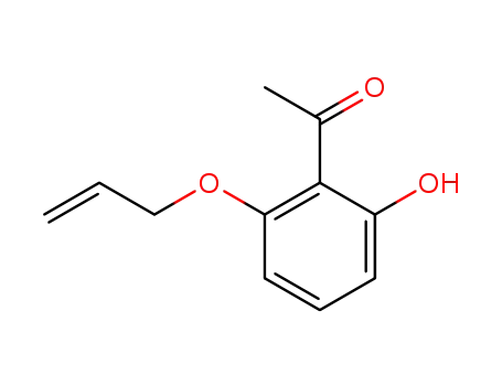 Molecular Structure of 23226-84-8 (1-[2-(ALLYLOXY)-6-HYDROXYPHENYL]ETHAN-1-ONE)