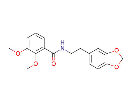 N-(2-(benzo[d][1,3]dioxol-5-yl)ethyl)-2,3-dimethoxybenzamide