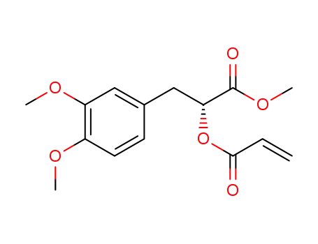 (R)-3-(3,4-dimethoxyphenyl)-1-methoxy-1-oxopropan-2-yl acrylate