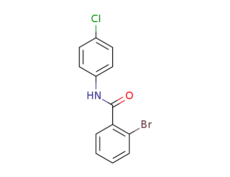 Molecular Structure of 66569-06-0 (2-Bromo-N-(4-chlorophenyl)benzamide)