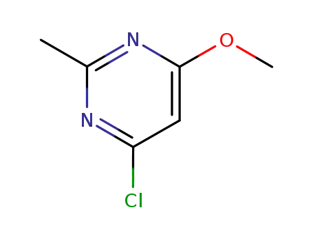 Molecular Structure of 89466-39-7 (2-Methyl-4-chlor-6-methoxy-pyrimidin)