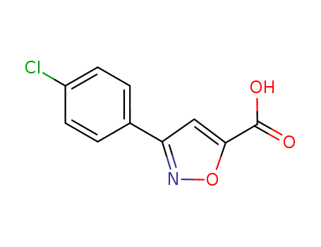 3-(4-chlorophenyl)-1,2-oxazole-5-carboxylic acid