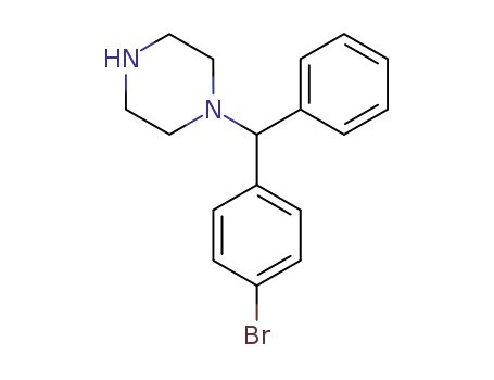 1-((4-bromophenyl)(phenyl)methyl)piperazine