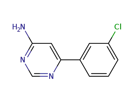 6-(3-chlorophenyl)pyrimidin-4-ylamine