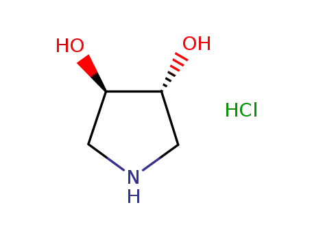 Molecular Structure of 1104000-68-1 ((3R,4R)-PYRROLIDINE-3,4-DIOL)