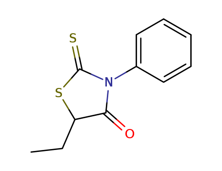 Rhodanine, 5-ethyl-3-phenyl- cas  1986-34-1