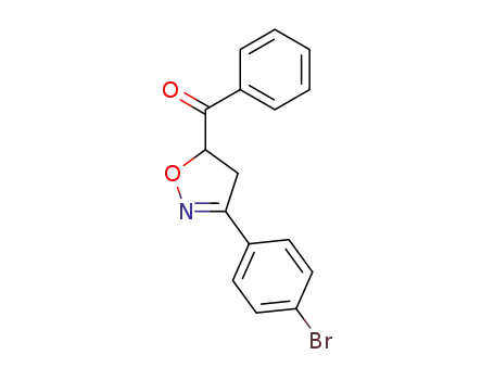 (3-(4-bromophenyl)-4,5-dihydroisoxazol-5-yl)(phenyl)methanone