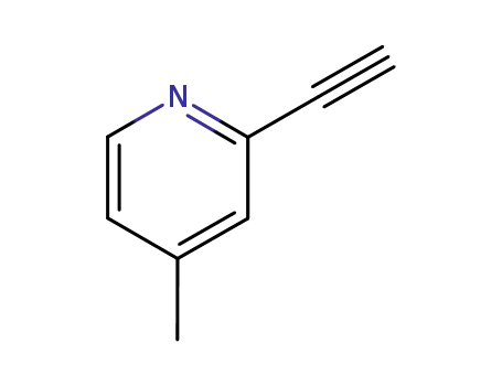 Molecular Structure of 30413-54-8 (2-ethynyl-4-methylpyridine(SALTDATA: FREE))