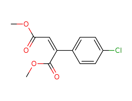 Molecular Structure of 109842-38-8 (dimethyl 2-(4-chlorophenyl)maleate)