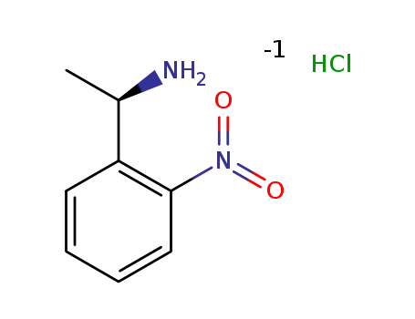 Molecular Structure of 1431699-56-7 ((R)-2-Nitro-α-MethylbenzylaMine Hydrochloride)