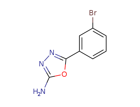5-(3-bromophenyl)-1,3,4-oxadiazol-2-amine