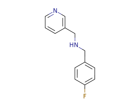 1-(4-fluorophenyl)-N-(pyridin-3-ylmethyl)methanamine