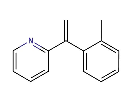 Molecular Structure of 74309-54-9 (2-[1-(2-methylphenyl)]ethenylpyridine)