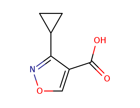 4-Isoxazolecarboxylicacid,3-cyclopropyl-(9CI)