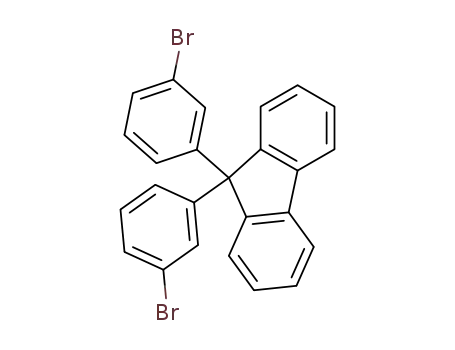 Molecular Structure of 1211547-22-6 (9,9-bis(3-bromophenyl)-9H-fluorene)