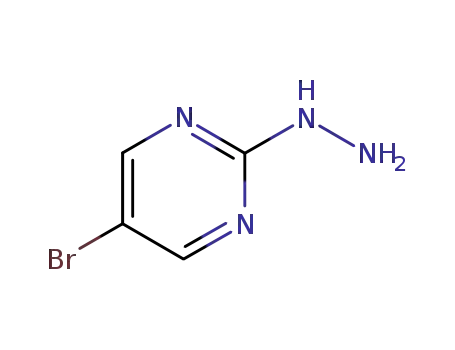 Molecular Structure of 823-89-2 (5-BROMO-2-HYDRAZINOPYRIMIDINE)