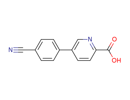 5-(4-Cyanophenyl)picolinic acid