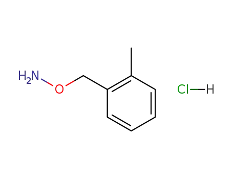 Molecular Structure of 115777-56-5 (HydroxylaMine, O-[(2-Methylphenyl)Methyl]-, hydrochloride)