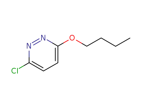 Molecular Structure of 17321-22-1 (3-butoxy-6-chloropyridazine)