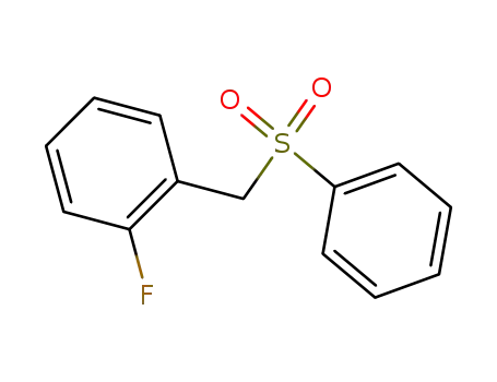 Benzene, 1-fluoro-2-[(phenylsulfonyl)methyl]-