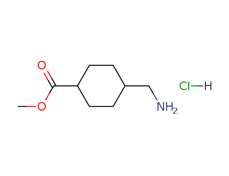 Cyclohexanecarboxylicacid, 4-(aminomethyl)-, methyl ester, hydrochloride (1:1), trans-(29275-88-5)