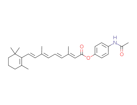 Molecular Structure of 103810-85-1 (4-(acetylamino)phenylretinoate)