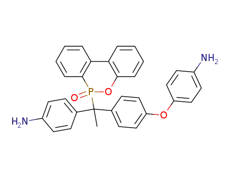 1-(4-(4-aminophenoxy)phenyl)-1-(4-aminophenyl)-1-(6-oxido-6H-dibenz[c,e][1,2]oxaphosphorin-6-yl)ethane