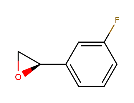 Molecular Structure of 403501-35-9 ((R)-(3-Fluorophenyl)oxirane)