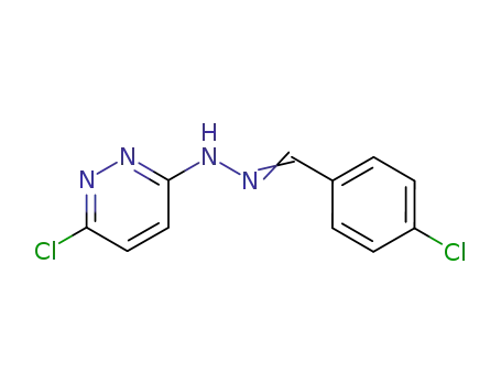 3-chlorobenzylidene-(6-chloro-3-pyridazinyl)-hydrazine