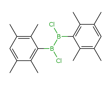 1,2-di(2,3,5,6-tetramethylphenyl)-1,2-dichlorodiborane