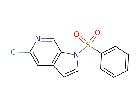 5-Chloro-1-(phenylsulfonyl)-6-azaindole