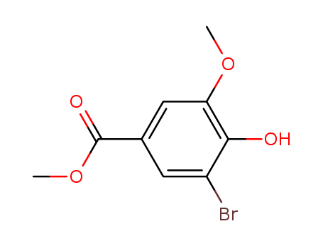 3-BROMO-4-HYDROXY-5-METHOXY-BENZOIC ACID METHYL ESTER