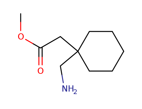 Cyclohexaneacetic acid, 1-(aminomethyl)-, methyl ester