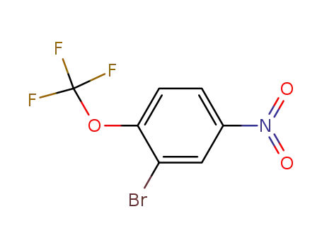 Molecular Structure of 200958-40-3 (2-BROMO-4-NITRO(TRIFLUOROMETHOXY)BENZENE)