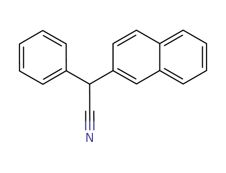 Molecular Structure of 144037-95-6 (2-Naphthaleneacetonitrile, a-phenyl-)