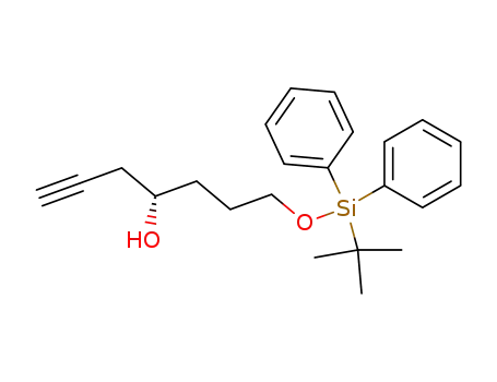 (S)-7-((tert-butyldiphenylsilyl)oxy)hept-1-yn-4-ol