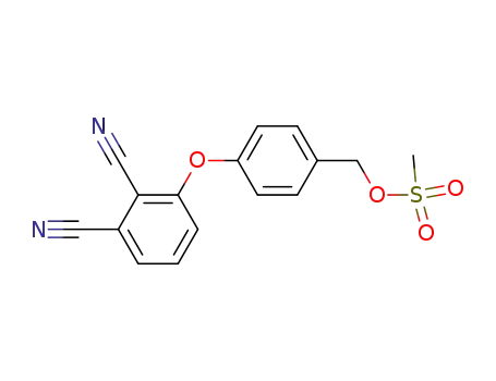 3-[4-(methansulfonylmethyl)phenoxy]phthalonitrile