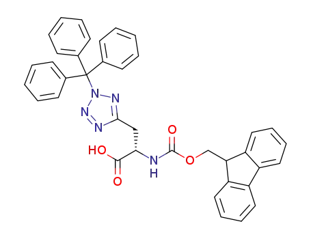 (S)-2-((((9H-fluoren-9-yl)methoxy)carbonyl)amino)-3-(2-trityl-2H-tetrazol-5-yl)propanoic acid