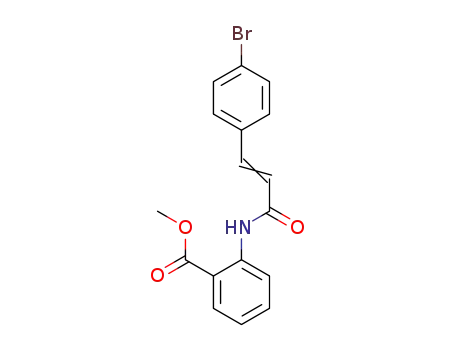 methyl 2-{[3-(4-bromophenyl)acryloyl]amino}benzoate