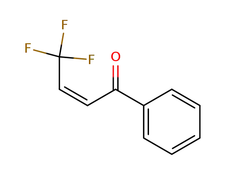 Molecular Structure of 136964-14-2 ((Z)-1-phenyl-4,4,4-trifluoro-2-buten-1-one)