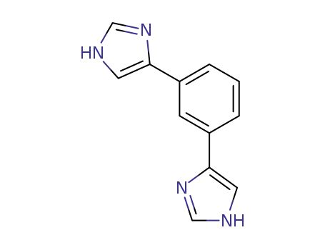 Molecular Structure of 794485-43-1 (1,3-bis(1H-imidazol-4-yl)benzene)