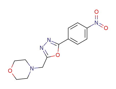 4-[5-(4-Nitro-phenyl)-[1,3,4]oxadiazol-2-ylmethyl]-morpholine