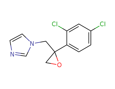 1-[[2-(2,4-DICHLOROPHENYL)OXIRANYL]METHYL]-1H-IMIDAZOLE