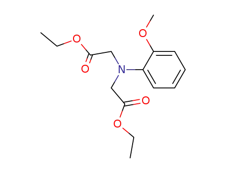 Glycine, N-(2-ethoxy-2-oxoethyl)-N-(2-methoxyphenyl)-, ethyl ester